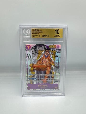 Bandai - 1 Graded card - One Piece - Borsalino Manga, Nieuw