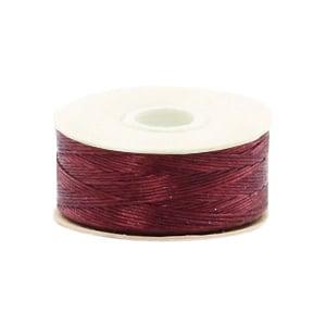 Beadalon Nymo wire 0.3mm Burgundy Red 1 rol van 59 meter, Ophalen of Verzenden, Nieuw, Kraal