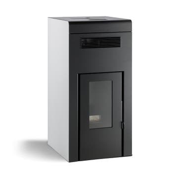 Cv pelletkachel 20 kW verwarmt radiatoren in huis tot 420m3, Nieuw, Ophalen of Verzenden, Pelletkachel, Vrijstaand