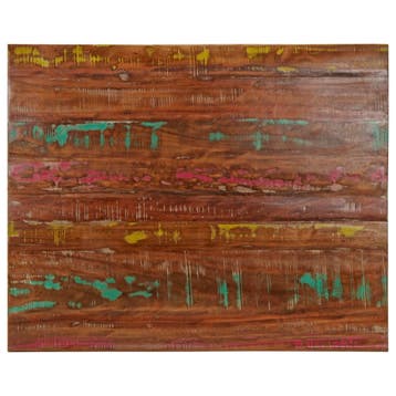 vidaXL Tafelblad rechthoekig 100x80x2,5 cm massief, Verzenden, Nieuw