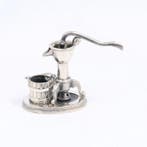 NO RESERVE - Waterpomp - Beeldje - .835 zilver