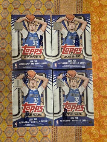 2025/26 Topps Topps 2025/26 Luka Doncic Originele verpakking, Nieuw