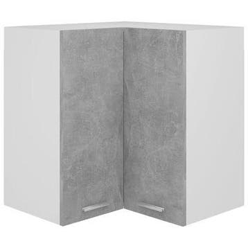 VidaXL wastafel onderkast, 80 x 46 x 82 cm, betongrijs hout, Ophalen, Nieuw