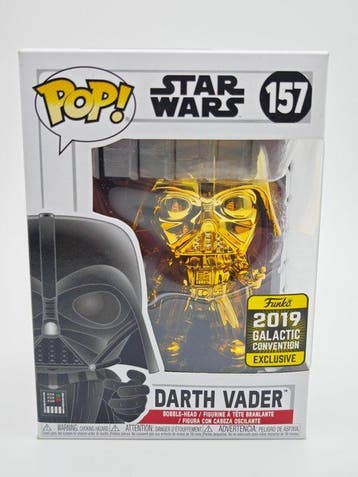 Funko - Funko Pop Star Wars Darth Vader 157 2019 Galactic, Nieuw