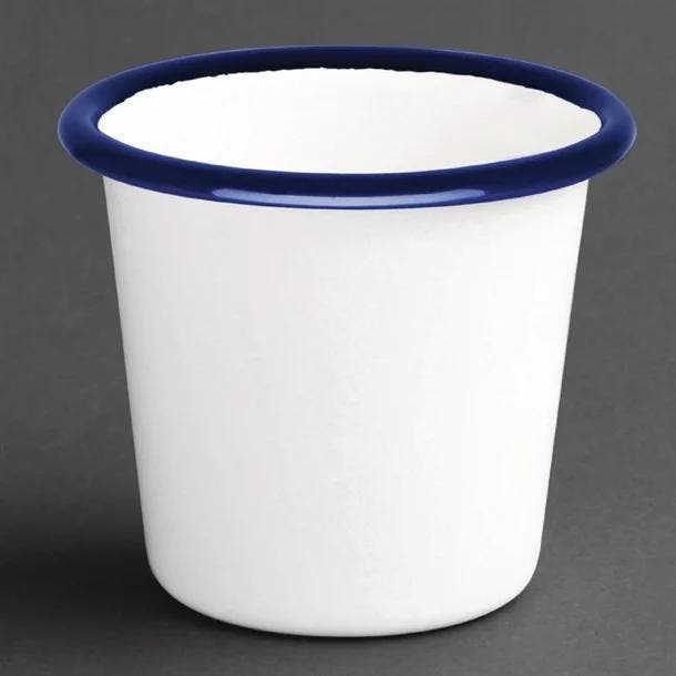 Emaille sauspotje | RVS | 11,4cl | 6 stuks, Zakelijke goederen, Horeca | Overige, Verzenden