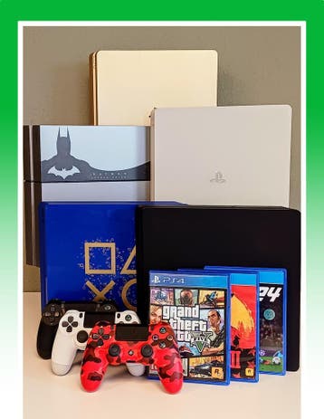 PlayStation 4 + Garantie €60. Controllers, games naar keuze, Spelcomputers en Games, Spelcomputers | Sony PlayStation 4, Verzenden