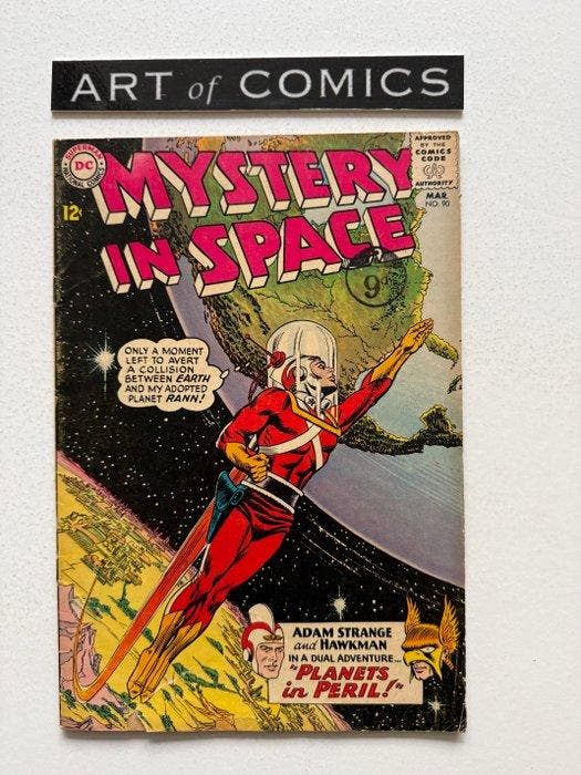 Mystery In Space #90 - 1st Team-up Adam Strange & Hawkman -, Boeken, Strips | Comics