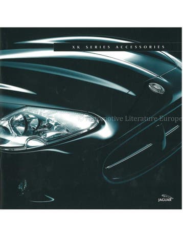 1999 JAGUAR XK ACCESSOIRES BROCHURE ENGELS, Boeken, Ophalen of Verzenden, Nieuw