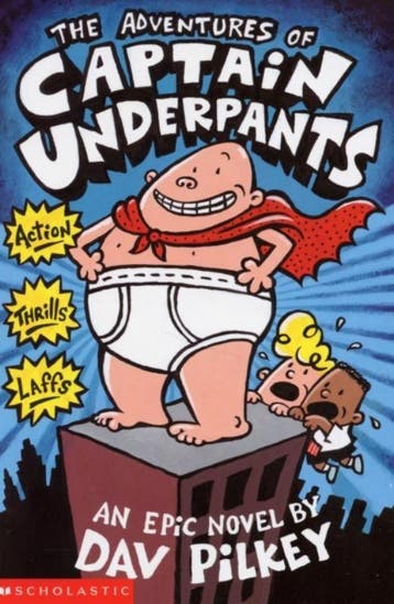 The Advenures of Captain Underpants / Captain Underpants, Verzenden, Zo goed als nieuw, Dav Pilkey