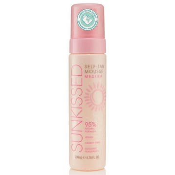 Sunkissed Medium Self Tan Mousse - 200ml, Ophalen of Verzenden, Nieuw, Overige typen