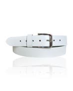 Mooie Witte Italiaanse Riccamente leren riem UITVERKOOP, Riccamente, Nieuw, Riem of Ceintuur, Wit