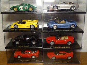 Maisto, Shell 1:38 - Modelauto (8) - Ferrari 250 LM, Enzo, Nieuw