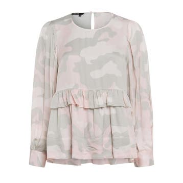 Marc Aurel • roze camouflage blouse • 36, Marc Aurel, Verzenden, Nieuw, Roze