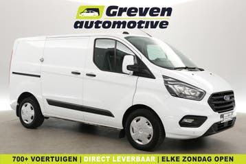 Ford Transit Custom 2.0 TDCI L1H1, Stof, Gebruikt, Euro 6, Wit