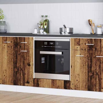 vidaXL Hangkast Oudhout Bewerkt hout, Verzenden, Nieuw, Bruin
