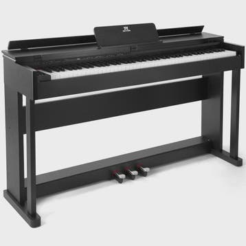 MUSTAR Digitale Piano 88 Toetsen met Hammer Mechaniek & 3 Pe, Muziek en Instrumenten, Bladmuziek, Verzenden