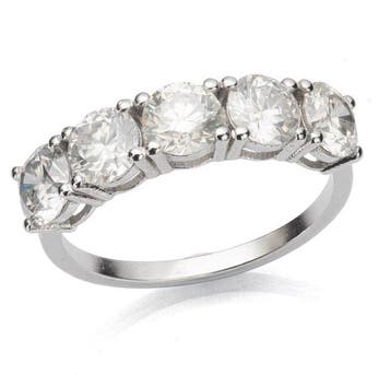Zonder minimumprijs - Ring - 14 karaat Witgoud - 1.84ct. tw., Nieuw