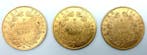Frankrijk. Napoléon III. 5 Francs 1868 (lot de 3 monnaies)