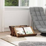 vidaXL Tijdschrift Rek Oudhout 65 x 53 x 28,5 cm Bewerkt, Huis en Inrichting, Woonaccessoires | Krantenbakken en Lectuurbakken