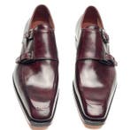 SILVANO LATTANZI - Patina Double Monk - UK: 6.5 / US: 7.5 /, Nieuw