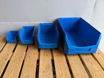 Magazijnbak Kunststof Grijpbakken Nieuw Vanaf € 0,69, Ophalen of Verzenden, Nieuw