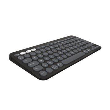 Logitech Pebble Keys 2 K380s, Azerty FR, Grafiet, Verzenden, Zo goed als nieuw