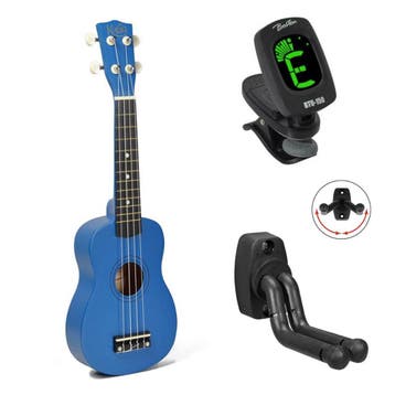 Korala UKS-15 bundel sopraan ukulele, Ophalen of Verzenden, Nieuw