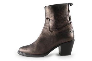 Shabbies Amsterdam Enkellaarzen in maat 41 Brons, Kleding | Dames, Overige kleuren, Shabbies Amsterdam, Verzenden, Lage of Enkellaarzen