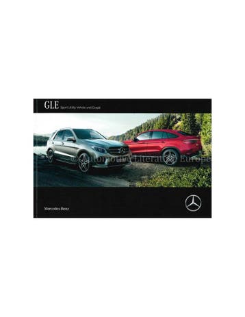 2016 MERCEDES BENZ GLE KLASSE BROCHURE DUITS, Nieuw, Author