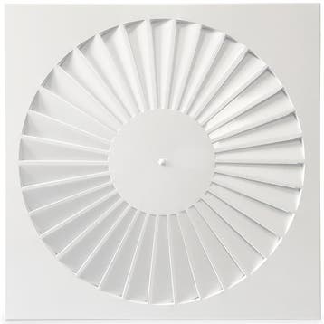 Wervelrooster voor inleg systeemplafond 595 x 595mm, Doe-het-zelf en Verbouw, Ventilatie en Afzuiging, Verzenden, Nieuw