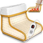 Elektrische Voetenwarmer - Wasbaar - 6 Standen - Beige - Sin, Verzenden, Zo goed als nieuw