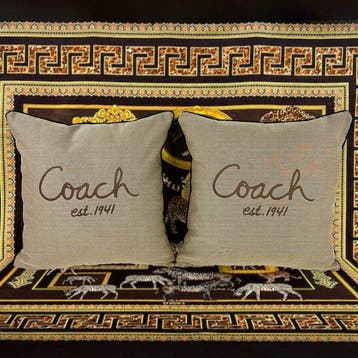 Coach - FREE SHIPPING - Nieuwe set van twee - Kussen
