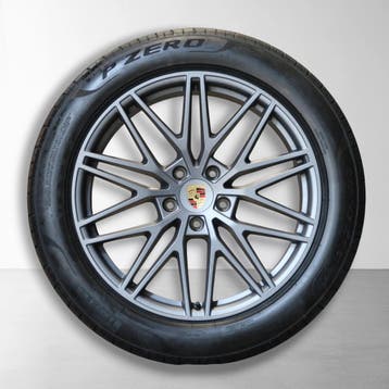 Porsche Cayenne E3 II RS Spyder 21 inch originele velgen 9Y0, Ophalen of Verzenden, Gebruikt
