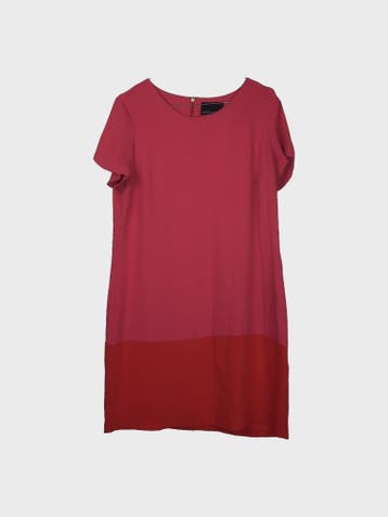 CYNTHIA ROWLEY Jurk Dames maat L Roze Vintage, CYNTHIA ROWLEY, Maat 42/44 (L), Ophalen of Verzenden, Roze