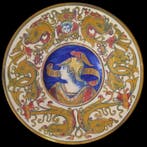 Alfredo Santarelli - Schotel - keramiek met glans