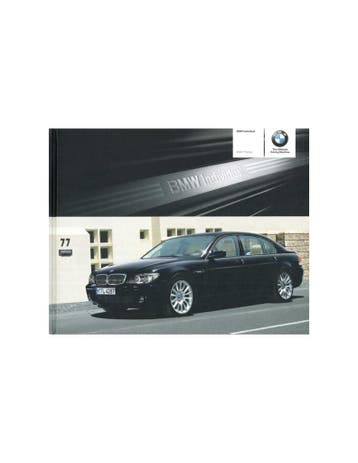2006 BMW 7 SERIE INDIVIDUAL HARDCOVER BROCHURE ENGELS, Boeken, Nieuw, BMW, Author