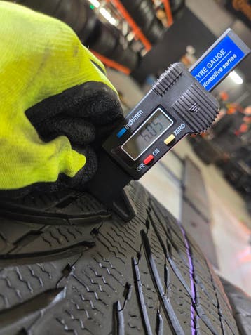 275/45/20 110V MICHELIN WINTERBANDEN 6MM PROFIEL 2X, Ophalen, Gebruikt, 275 mm, Winterbanden