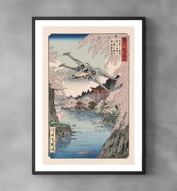 Sato Hageshi - X-Wing Over the Blossom Valley - Star Wars -, Nieuw