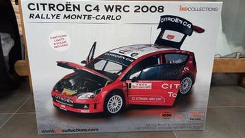 IXO 1:8 - Modelauto - Citroen C4 WRC rally Monte Carlo 2008, Nieuw