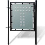 vidaXL Zwarte enkele deur 100x100 cm, Verzenden, Nieuw
