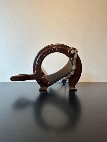 Raadvad - Broodsnijmachine - 294 - Hout, IJzer, Staal