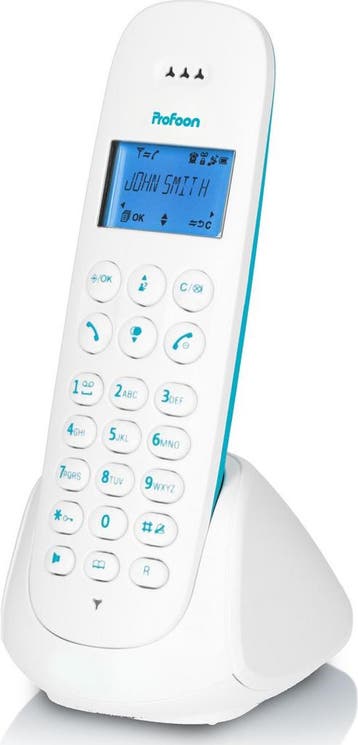 Huistelefoon senioren - Senioren telefoon - Vaste lijn - Wit, Verzenden, Zo goed als nieuw