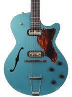 Collings Ladybird Satin Teal (Instrument,Electric Guitars), Ophalen of Verzenden, Nieuw, Hollow body