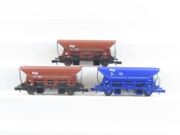 Arnold N - 4481-31/4487 - Modeltrein goederenwagon (3) - 3x, Hobby en Vrije tijd, Modeltreinen | N-Spoor, Nieuw