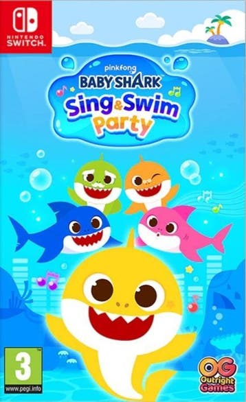 Baby Shark: Sing & Swim Party Switch Morgen in huis!, 3 spelers of meer, Ophalen of Verzenden, Zo goed als nieuw, Vanaf 3 jaar