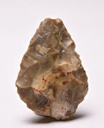 Mousteriaan Vuursteen Midden paleolithische vuistbijl/biface, Antiek en Kunst, Antiek | Overige Antiek