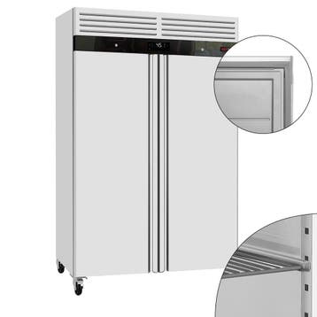 GGM Gastro | RVS Koelkast ECO - 1200 liter - 2 RVS deuren -, Verzenden, Nieuw in verpakking, Koelen en Vriezen