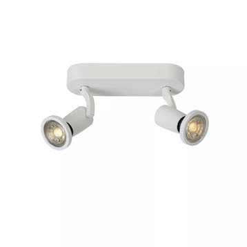 Lucide JASTER-LED - Plafondspot (Plafondlamp) - LED - GU10, Huis en Inrichting, Lampen | Spots, Verzenden, Zo goed als nieuw, Metaal