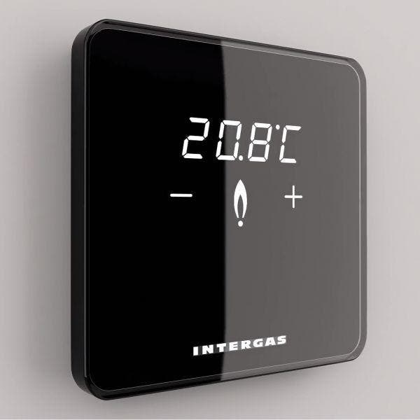 Intergas Comfort Touch zwart, Doe-het-zelf en Verbouw, Verwarming en Radiatoren, Verzenden