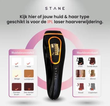 Stane® IPL Ontharing IPL lichtontharing, Ophalen of Verzenden, Nieuw